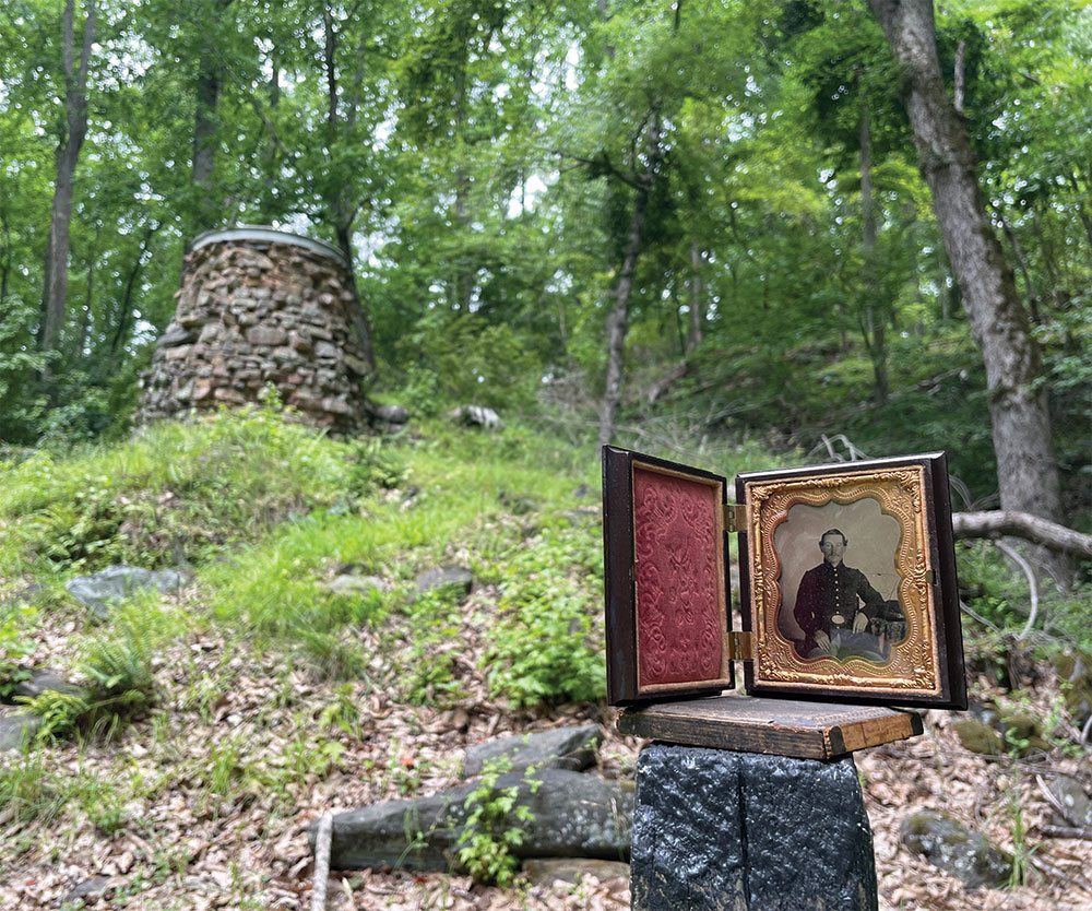 Henry returns to Chancellorsville. Courtesy of the author.