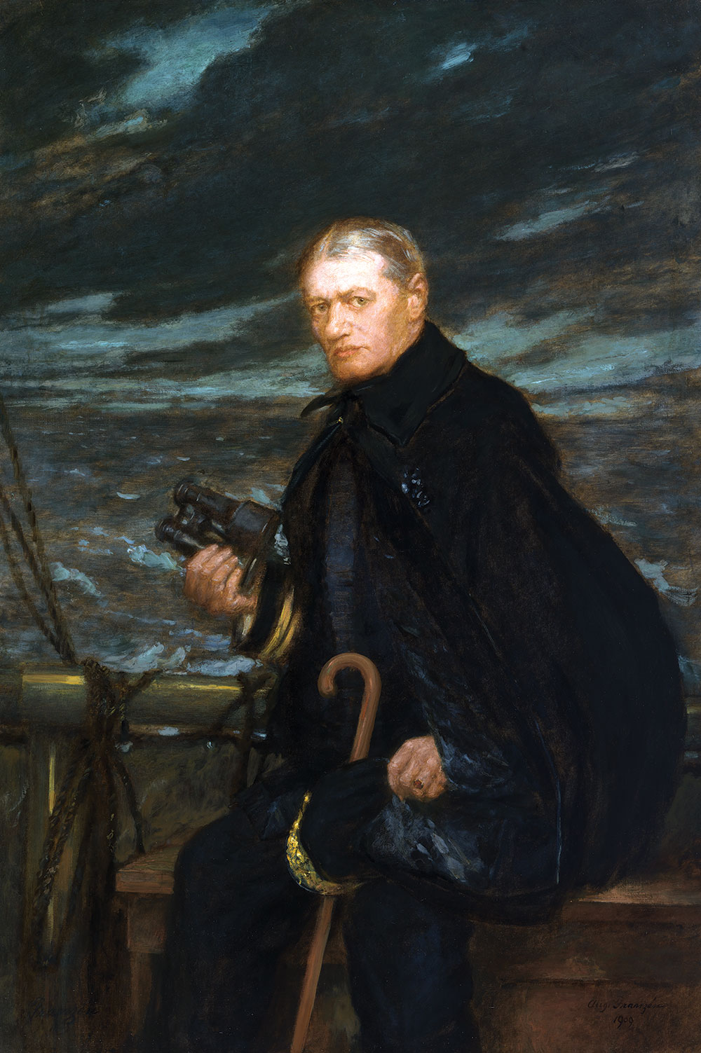 Oil on canvas by August Franzen. National Portrait Gallery.