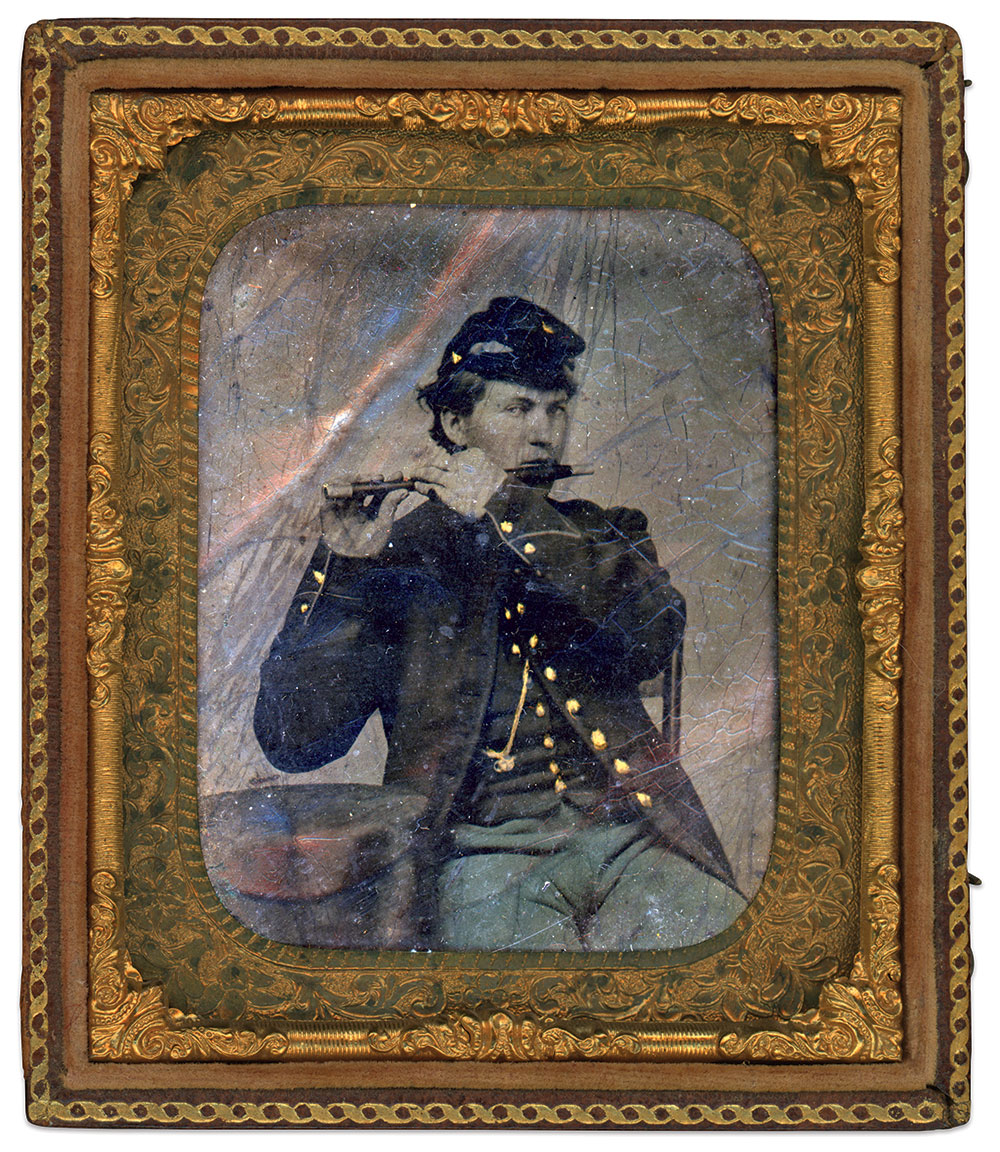 Sixth-plate tintype by an unidentified photographer. C. Paul Loane Collection.