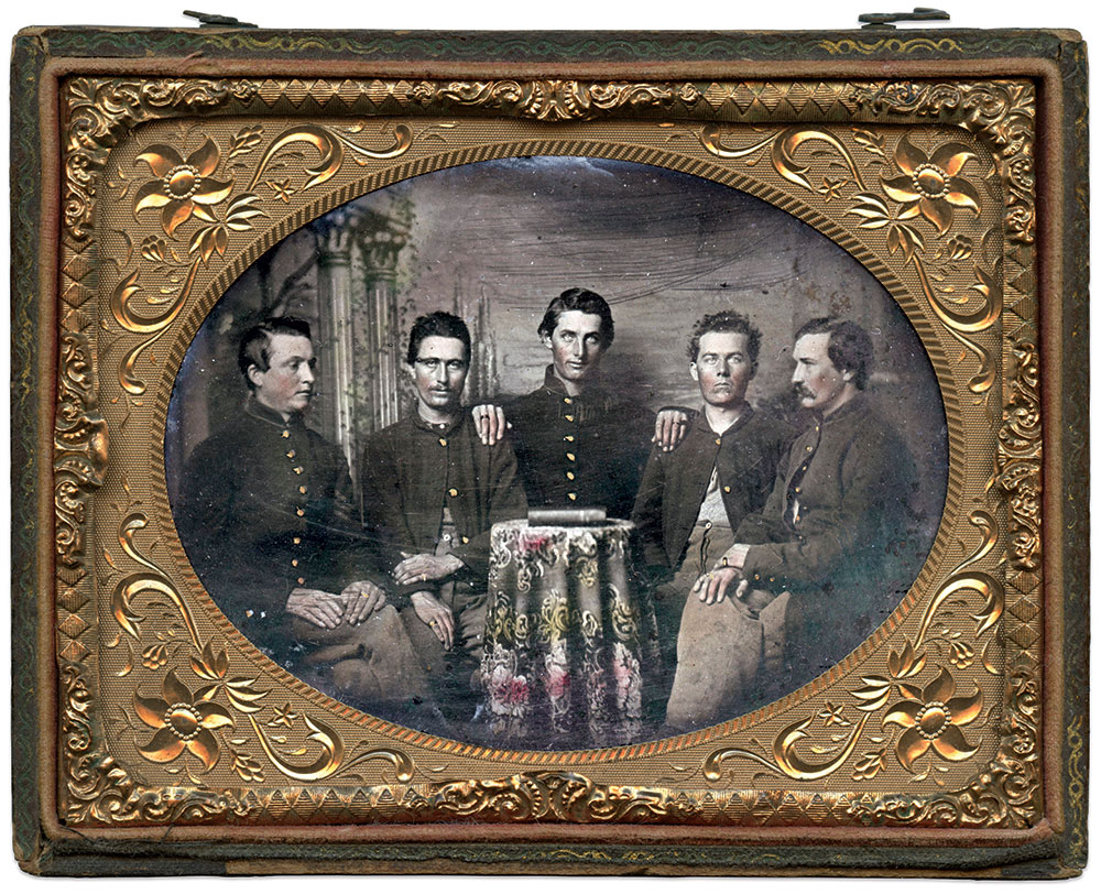 Quarter-plate ambrotype by an unidentified photographer. Rick Brown Collection of American Photography.