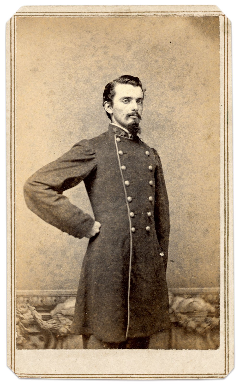 Carte de visite by J. H. Van Stavoren of Nashville, Tenn. Benjamin T. Rollins M.D. Collection.