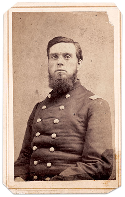 Wilder in wartime. Carte de visite by Algenon S. Morse of Nashville, Tenn. Dale Niesen Collection.