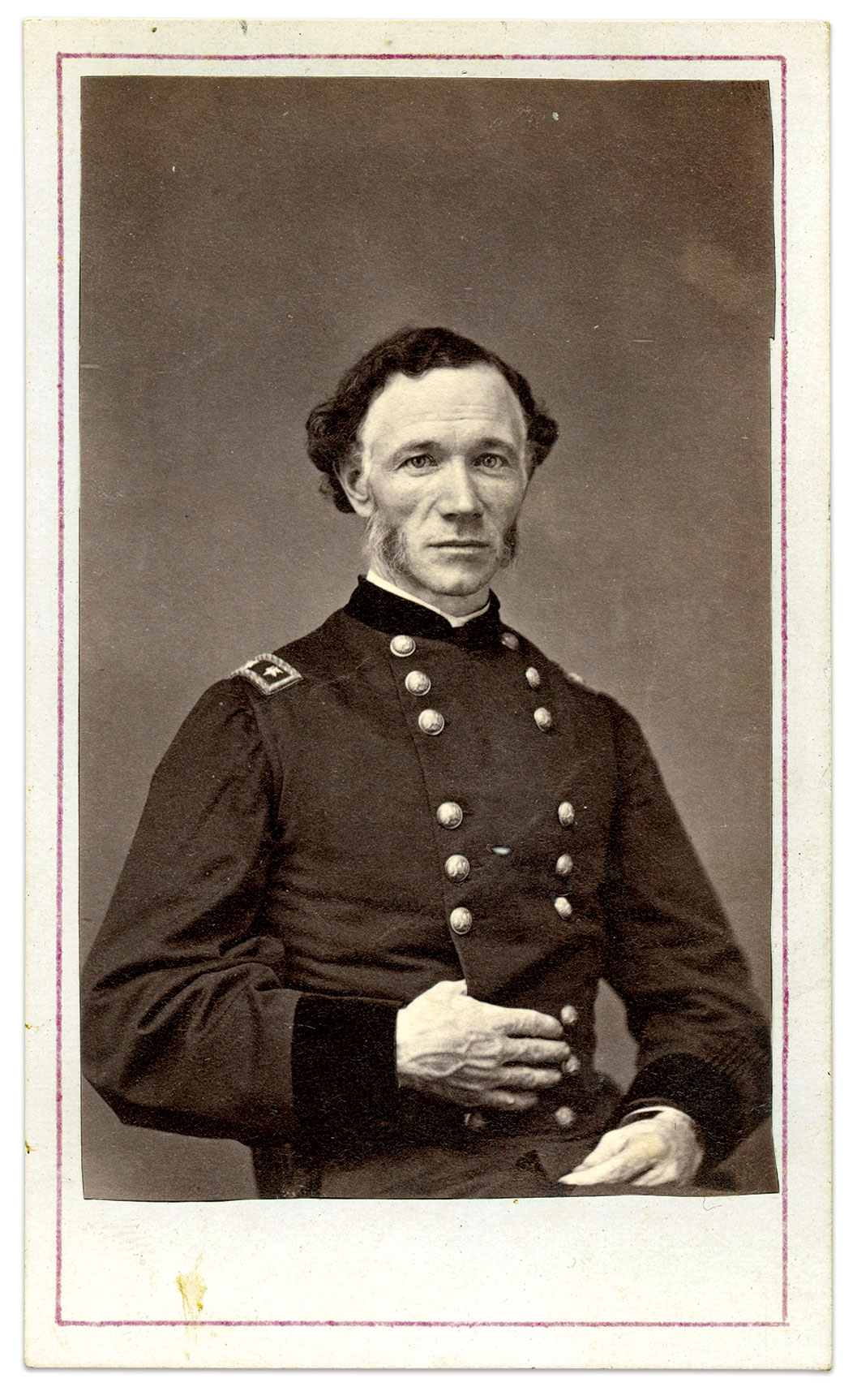 Supportive superior: Major Gen. Joseph J. Reynolds, who commanded the division that included Wilder’s Brigade. Carte de visite by E. Jacobs and Company of New Orleans, La. Tom Glass Collection.