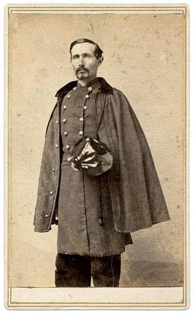 Major Johnson.Carte de visite by John H. Young of Baltimore, Md. Rick Brown Collection of American Photography.