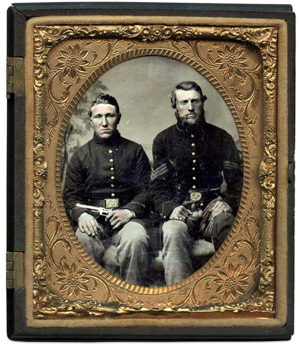 Sixth-plate tintype by an unidentified photographer. Guy DeMasi Collection.