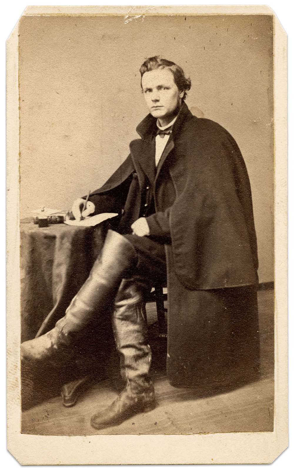 Carte de visite by E. & J. Bruening of Indianapolis, Ind. Rick Brown Collection of American Photography.