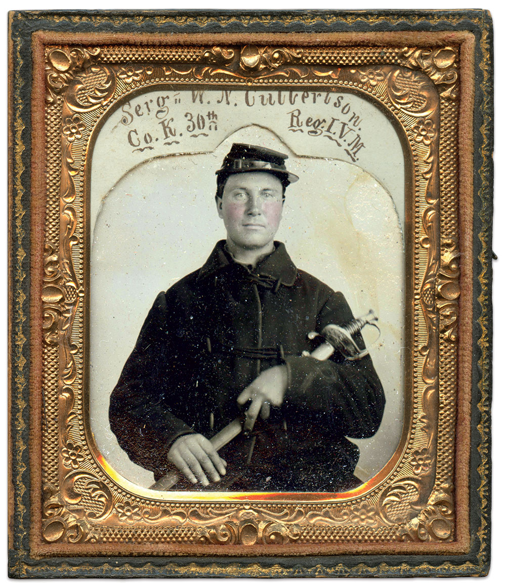 Sixth-plate tintype by an unidentified photographer. Rick Brown Collection of American Photography.