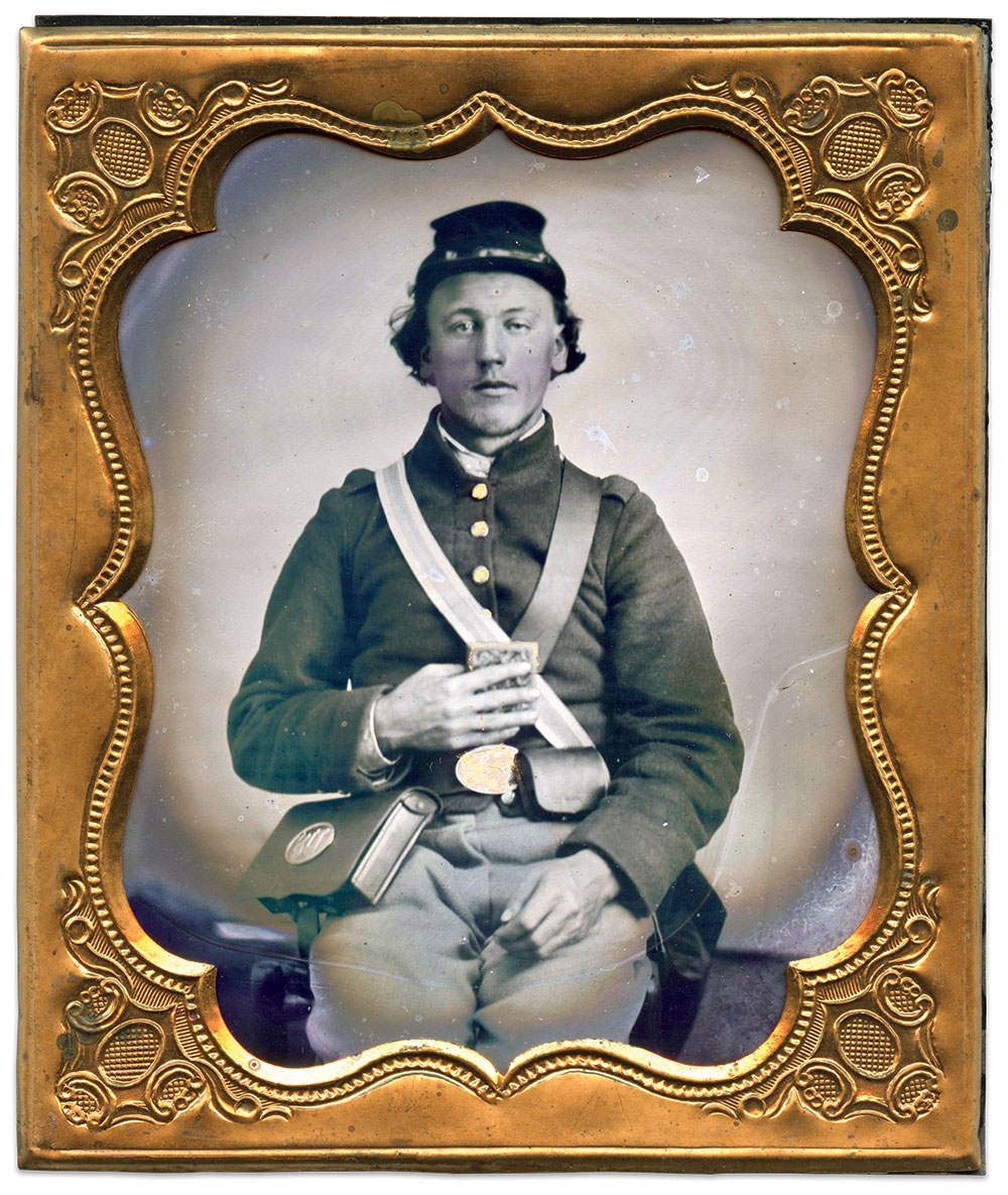 Sixth-plate tintype by an anonymous photographer. Paul Russinoff Collection.