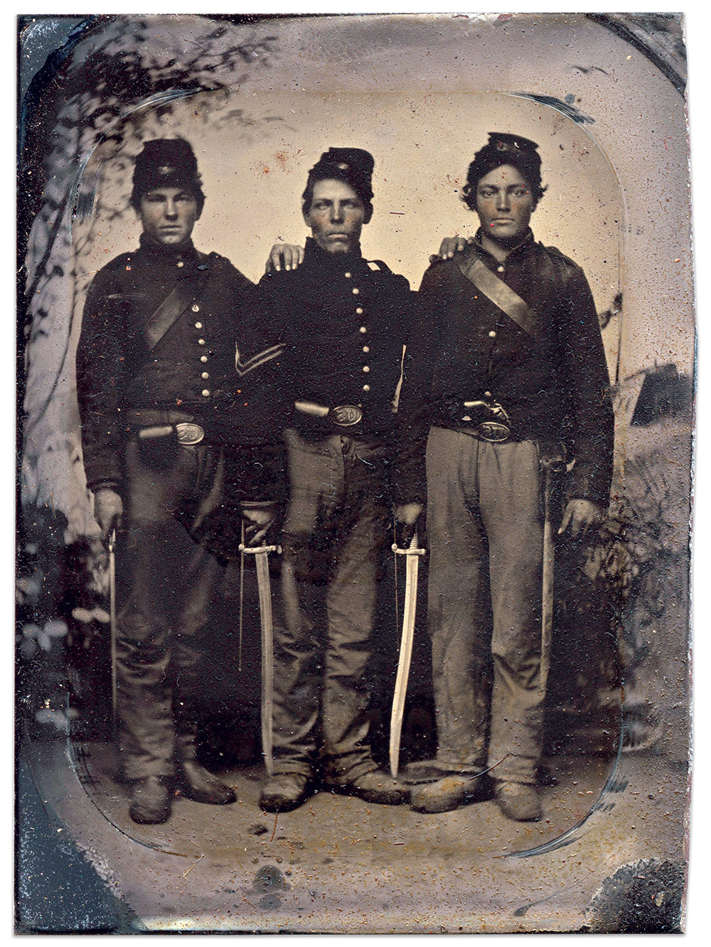 Quarter-plate tintype by Ansel R. Butts of St. Louis, Mo. Rick Brown Collection of American Photography.