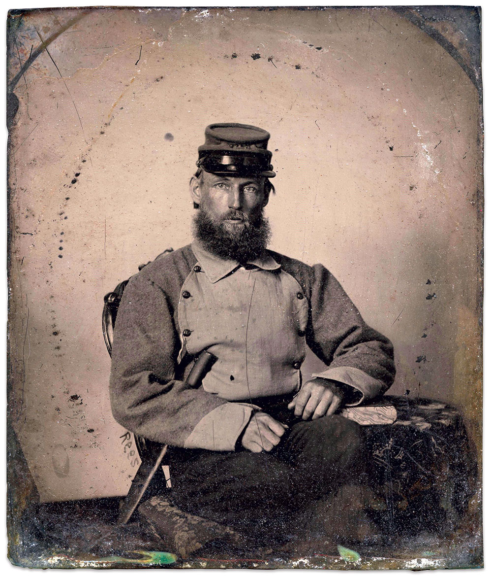Sixth-plate ambrotype by Charles R. Rees of Richmond, Va. Bryan Watson Collection.