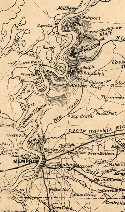 Memphis and Mound City. Library of Congress.