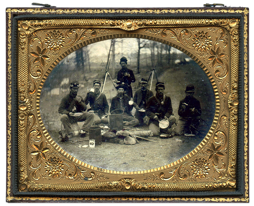 Quarter-plate tintype by an unidentified photographer. Rick Brown Collection of American Photography.