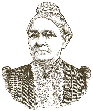 Ransom, as she appeared in Our Army Nurses by Mary Gardner Holland. Published in 1897, the book is equivalent to a regimental history. Internet Archive.