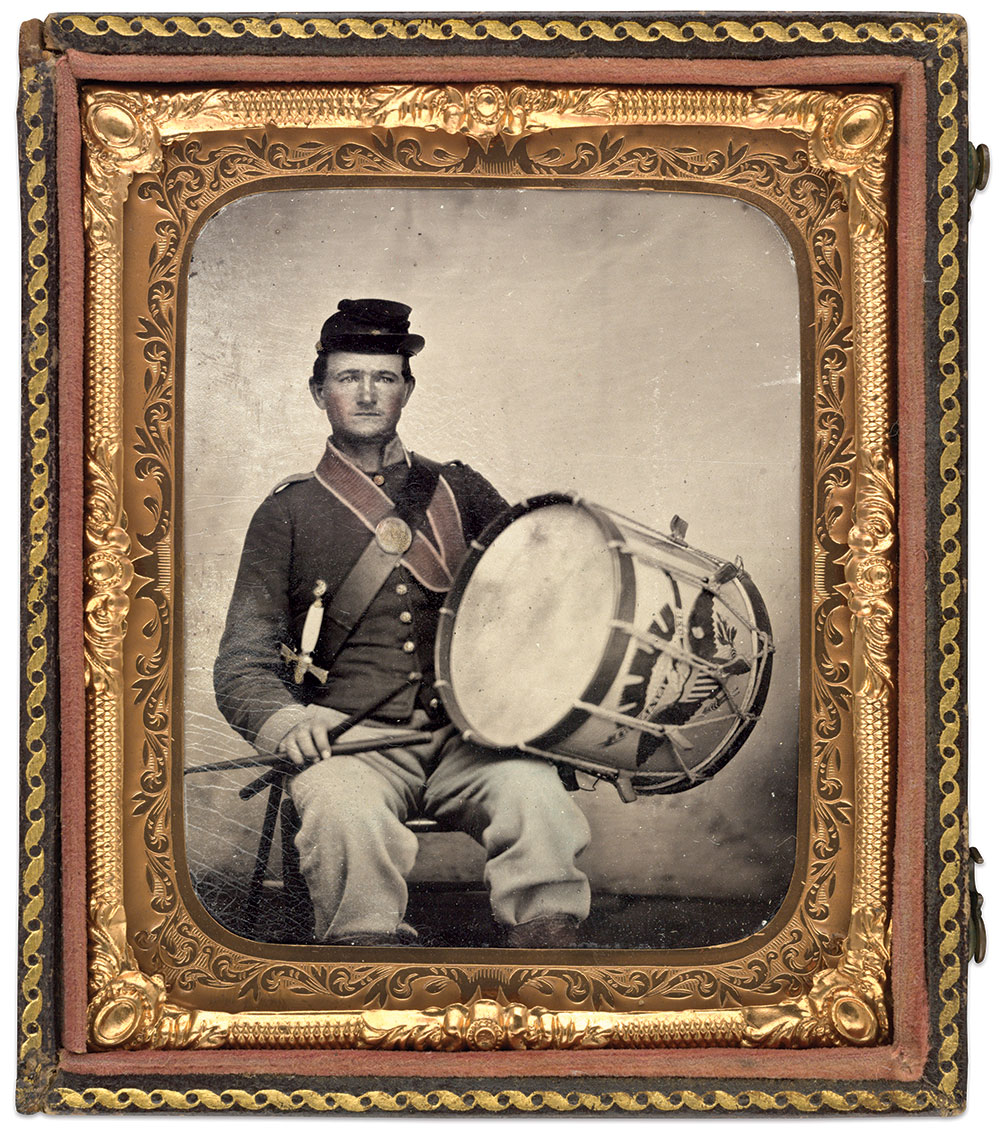 Sixth-plate tintype by an unidentified photographer. The Liljenquist Family Collection at the Library of Congress.