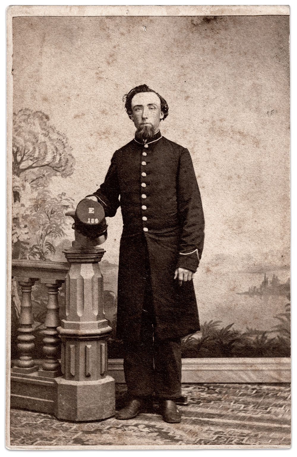 Carte de visite by G.A. Vallett of Kingston, N.Y.