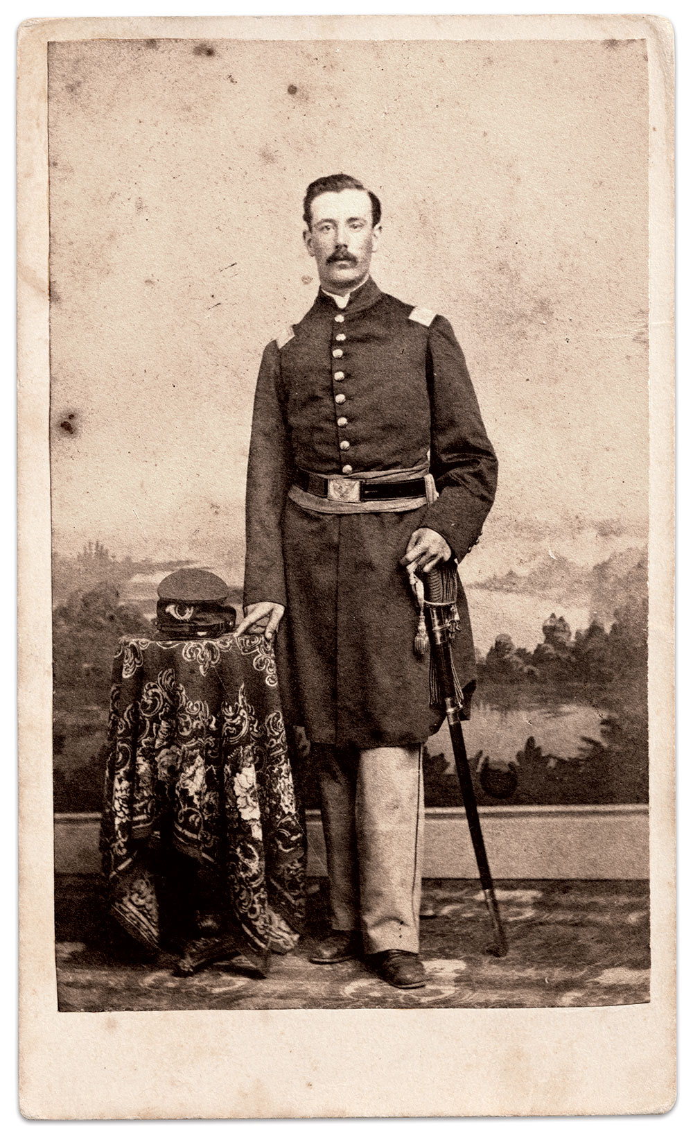 Carte de visite by Kertson & Thompson of New York City.