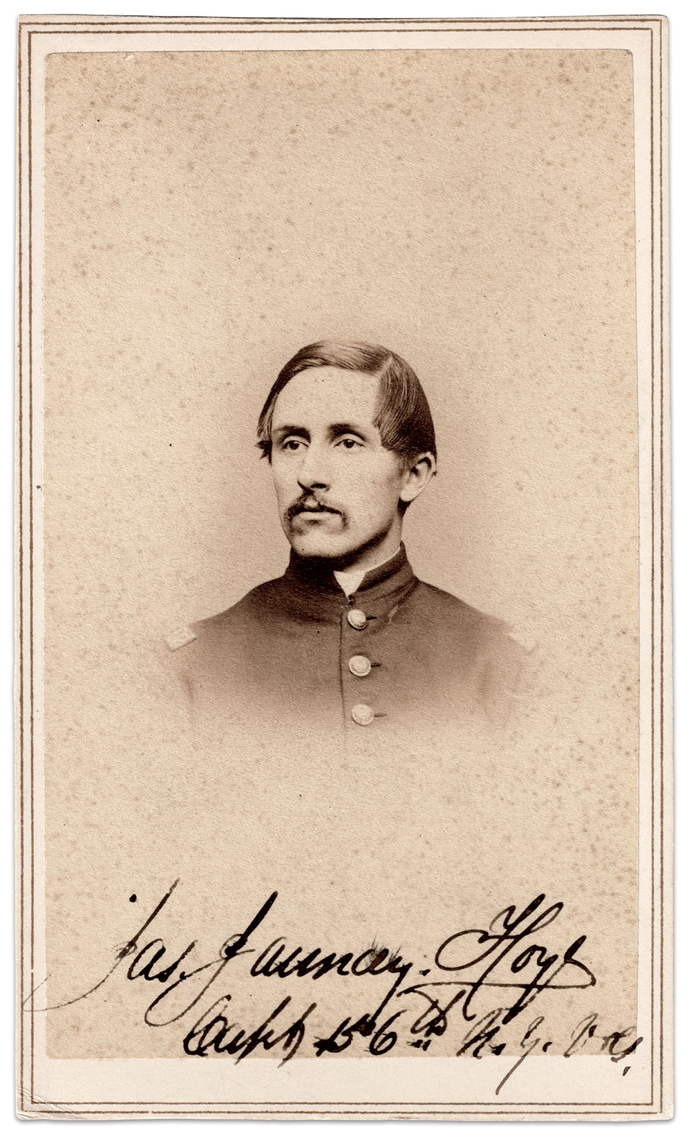 Carte de visite by Charles D. Fredricks & Co. of New York City.