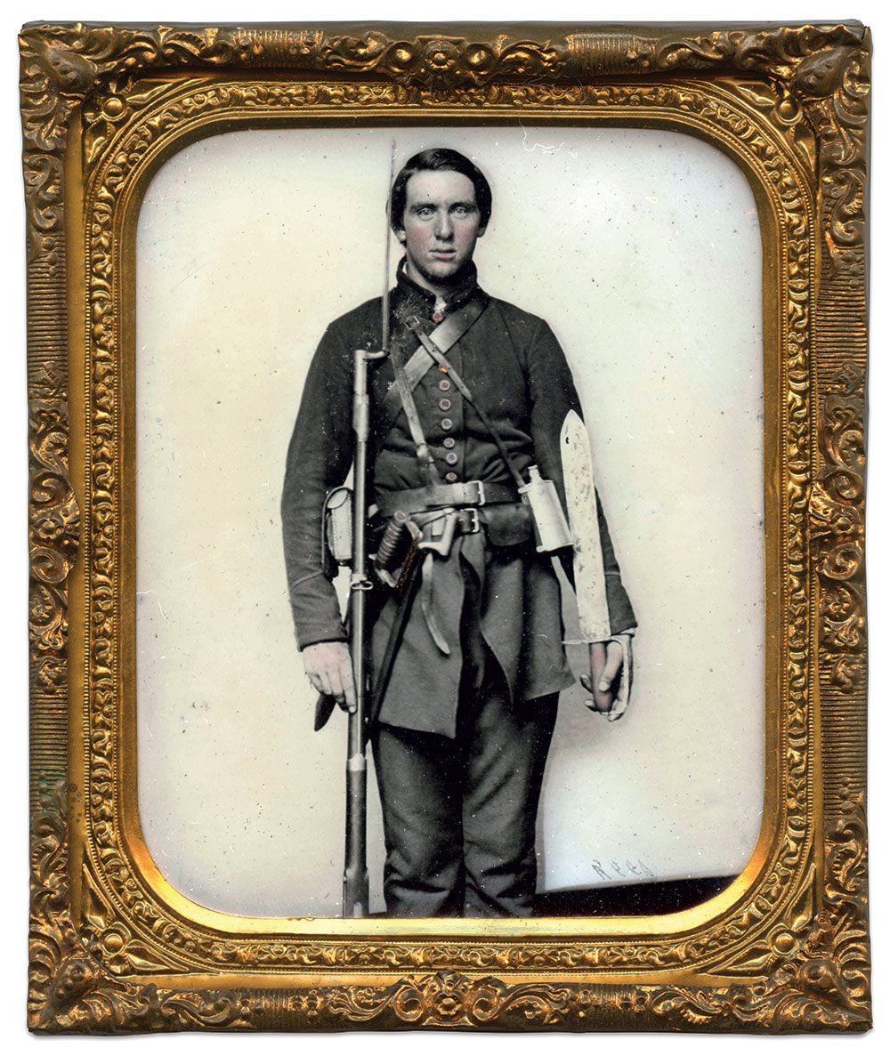 Sixth-plate ambrotype by Charles R. Rees of Richmond, Va. Rick Brown Collection of American Photography.