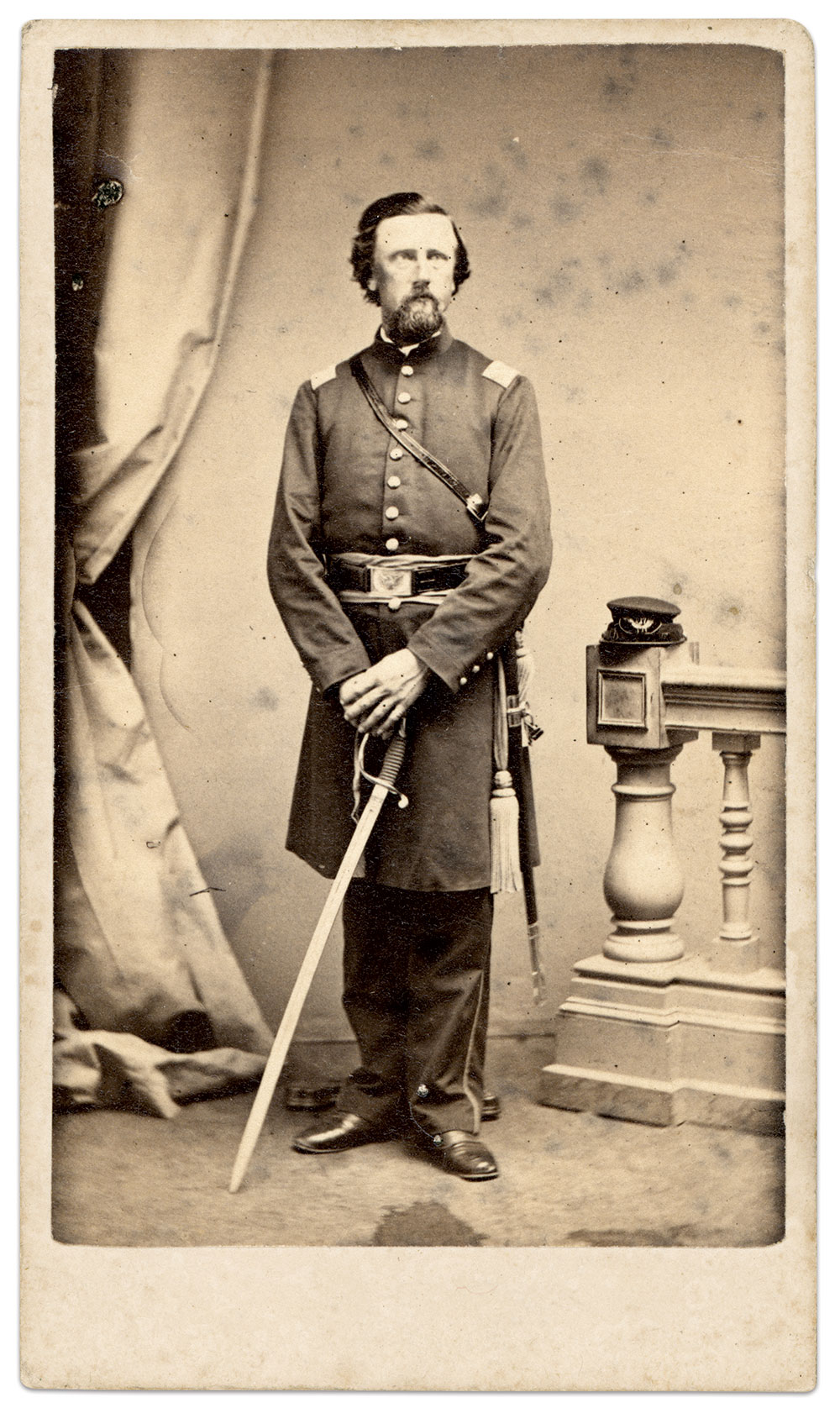 Carte de visite by Partridge of Bridgeport, Conn. Charles T. Joyce Collection.