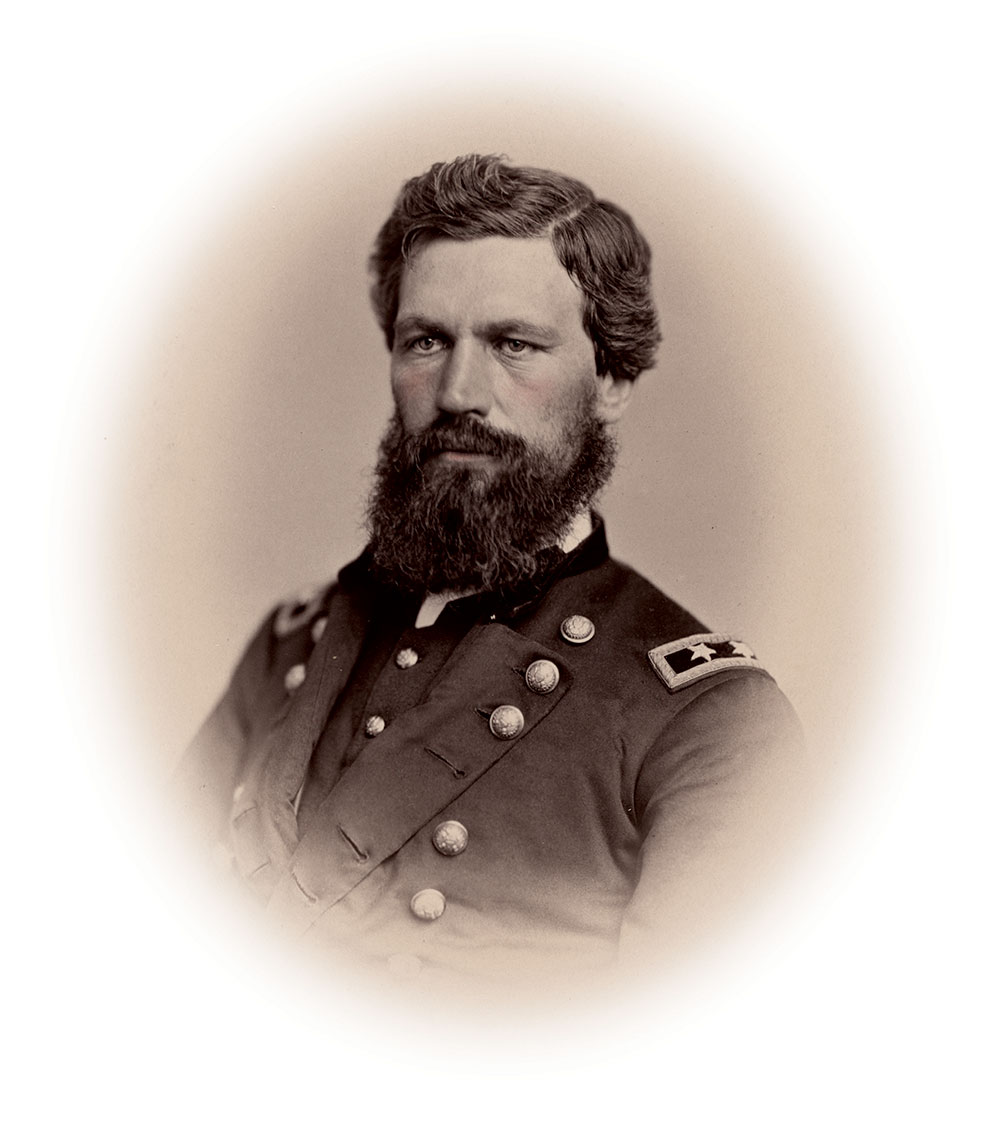 “His address was as tame as he looks,” commented Montgomery on a speech of Maj. Gen. Oliver O. Howard. Albumen print by Frederick Gutekunst of Philadelphia, Pa. National Portrait Gallery.