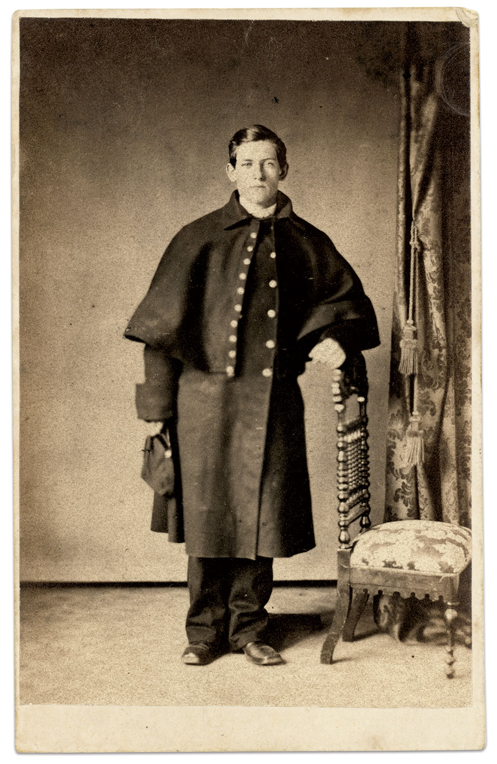 Carte de visite by Harmany & Eberman of Lancaster, Pa. Robert May Collection.
