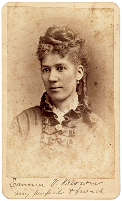 Cabinet card by M.P. and A.I. Rice of Washington, D.C. Library of Congress and the National Museum of African American History and Culture. Montgomery, circa 1874-1876.