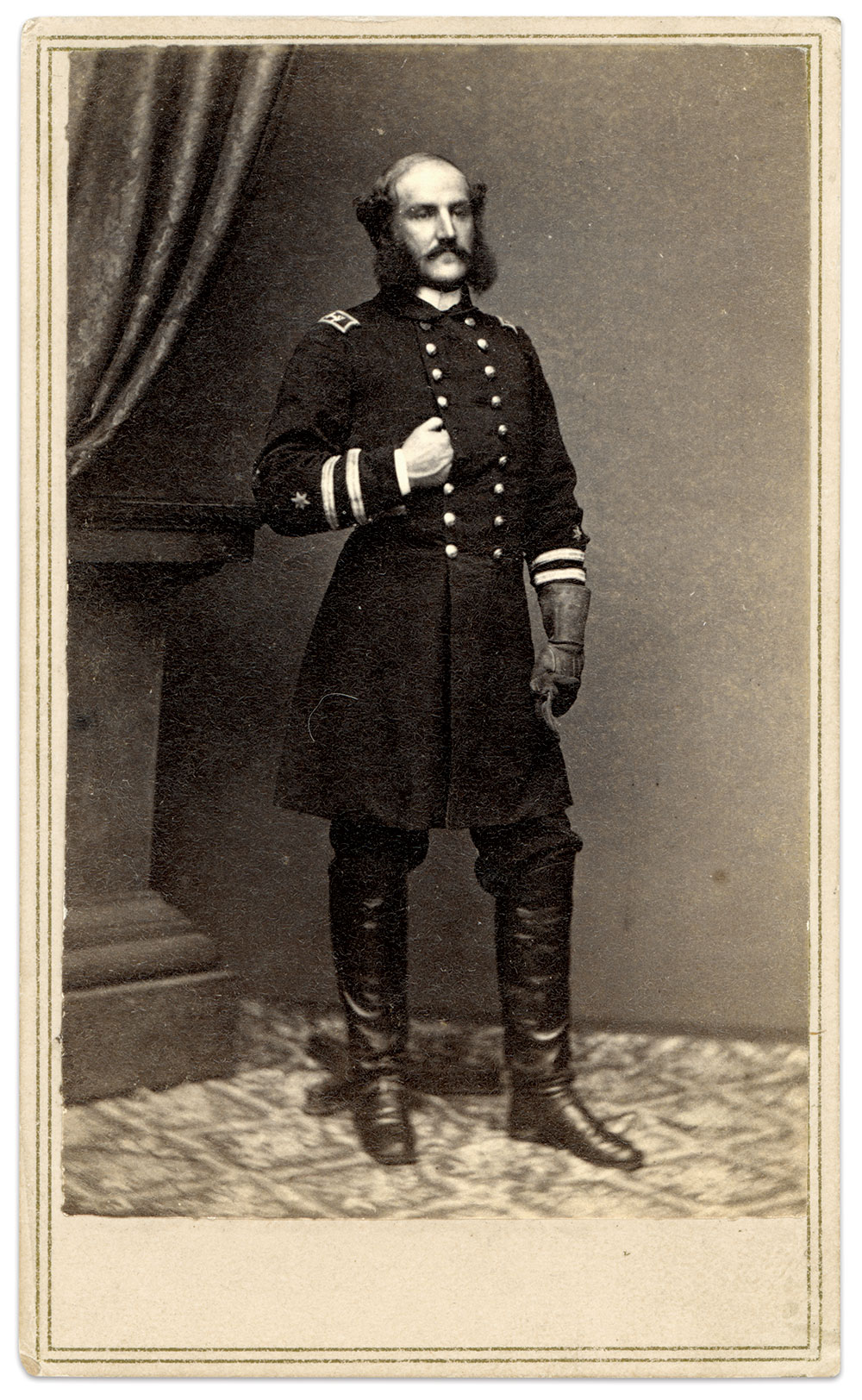 Phelps, pictured as a lieutenant commander. Carte de visite by Mathew B. Brady of Washington, D.C. Author’s collection.